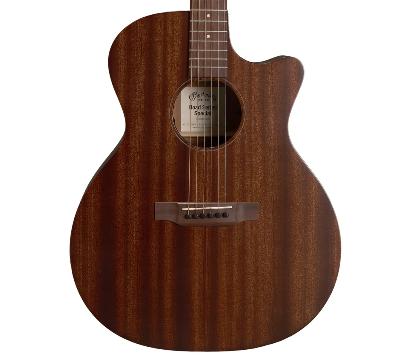 Martin Guitar SPECIAL01131 Road Series GPC-10E  Acoustic Electric Guitar - Dark Mahogany