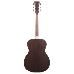 Martin Guitar Y18OM28E OM-28E Orchestra Standard Series Semi-Acoustic - Natural With Rosewood And Fishman Aura VT Enhance Electronics