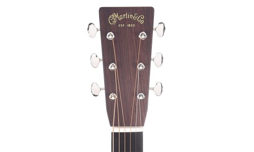 Martin Guitar Y18OM28E OM-28E Orchestra Standard Series Semi-Acoustic - Natural With Rosewood And Fishman Aura VT Enhance Electronics