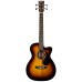Martin Guitar Y25000CJREBAS Jr-E Acoustic Electric Bass 4 String - Burst