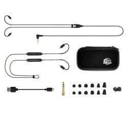 Mee Audio M6PROBT-BK-CMB Musicians’ In-Ear Monitors Wired + Wireless Combo Pack