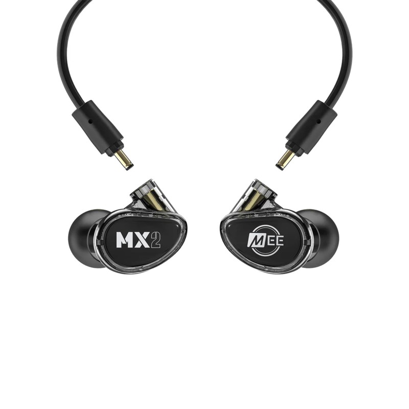 Mee Audio MX2PRO-BK Hybrid Dual Driver Modular In Ear Monitors - Smoke