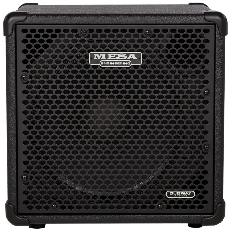 Mesa Boogie 0.S115.AMB Subway 400 Watt 8-ohm Bass Cabinet 1 x 15-inch- Black Bronco with Black Metal Grille