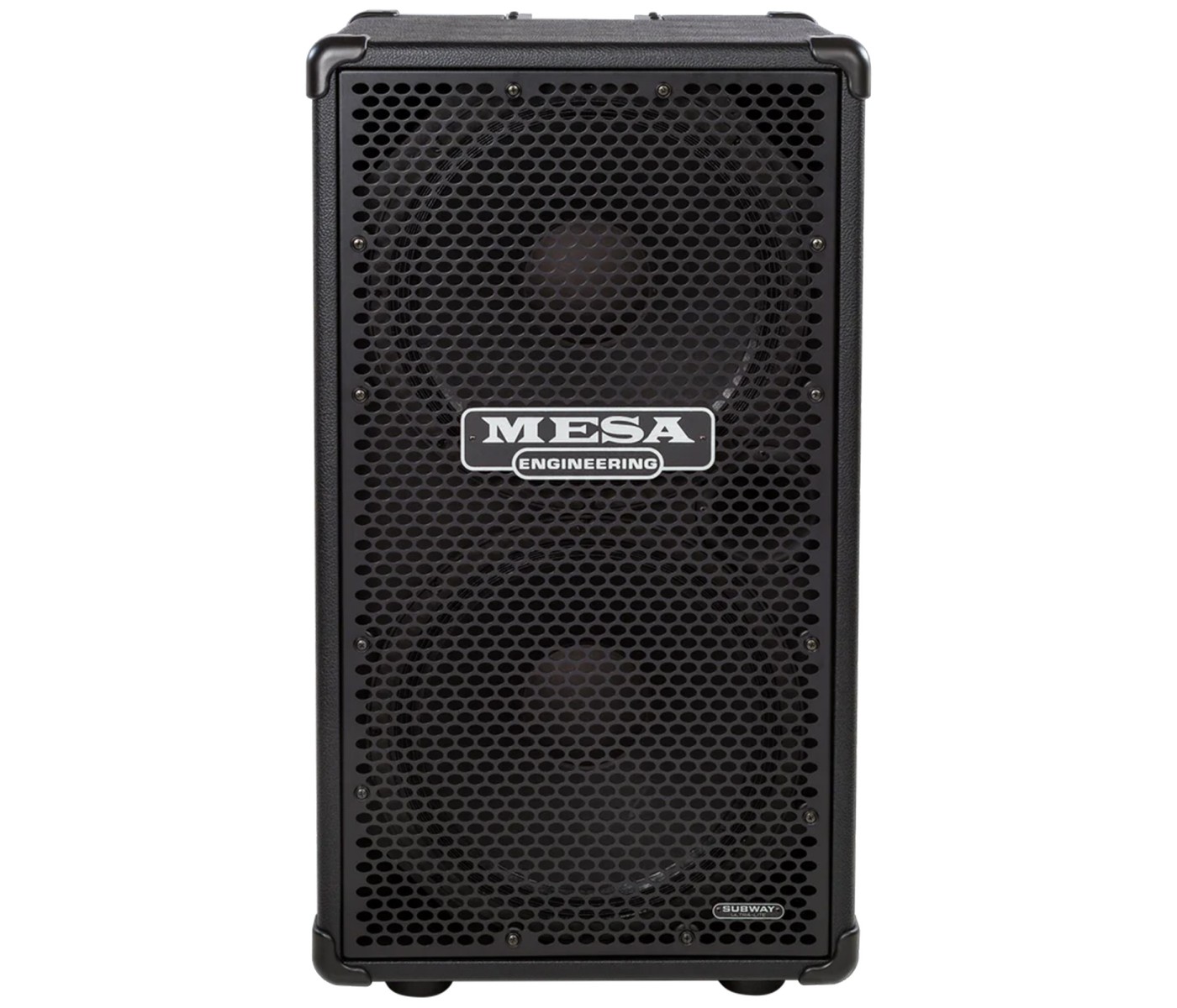 Mesa Boogie 0.S215.AMB Subway 800 Watt 4-ohm Bass Cabinet 2 x15 inch - Black Bronco with Black Metal Grille Mesa Boogie 0.S215.AMB Subway 800 Watt 4-ohm Bass Cabinet 2 x15 inch - Black Bronco with Black Metal Grille