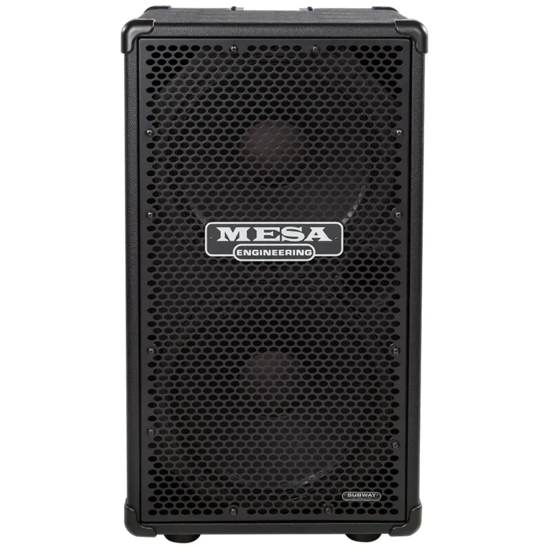 Mesa Boogie 0.S215.AMB Subway 800 Watt 4-ohm Bass Cabinet 2 x15 inch - Black Bronco with Black Metal Grille