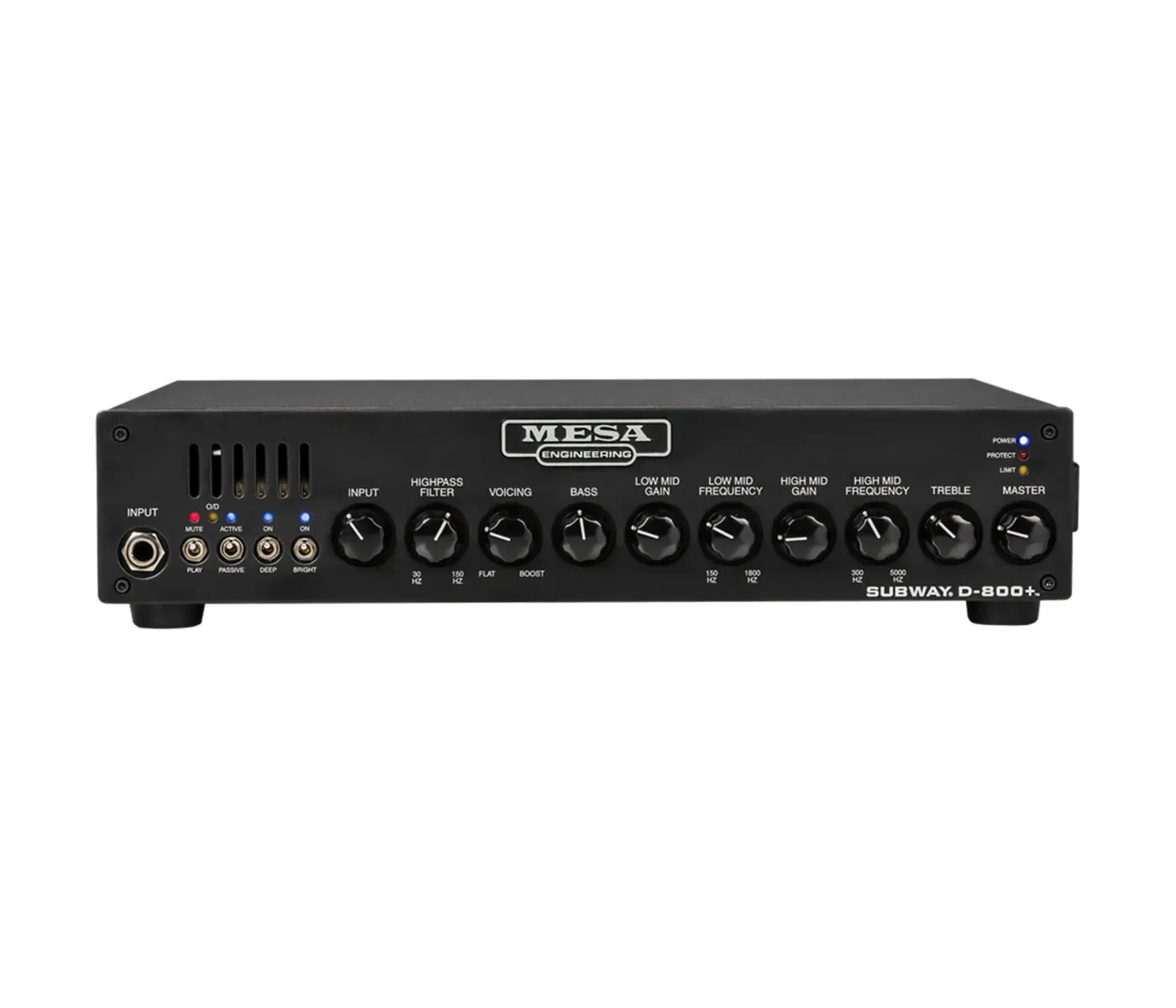 Mesa Boogie 6.D800PLUSX.UK Subway D-800 Lightweight Bass Head - 800 Watt