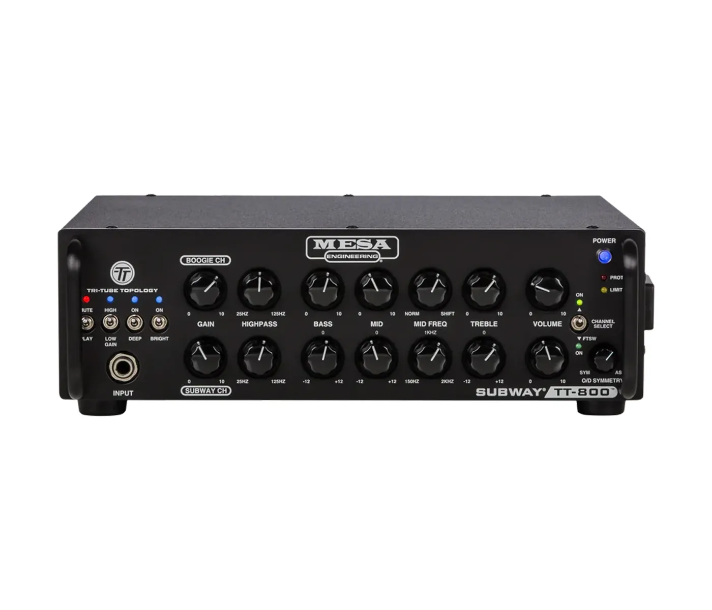 Mesa Boogie 6.TT8X.UK Subway TT-800 Lightweight Bass Head - Black