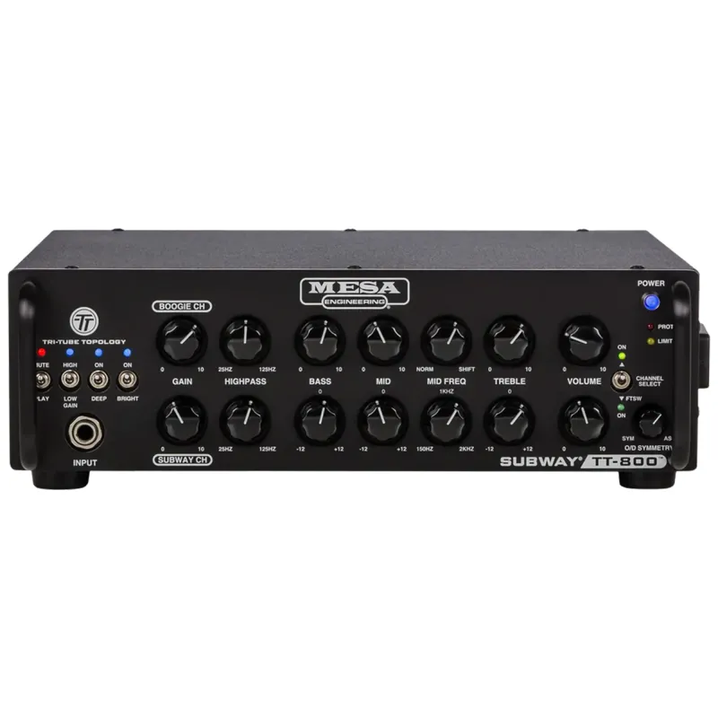 Mesa Boogie 6.TT8X.UK Subway TT-800 Lightweight Bass Head - Black Mesa Boogie 6.TT8X.UK Subway TT-800 Lightweight Bass Head - Black