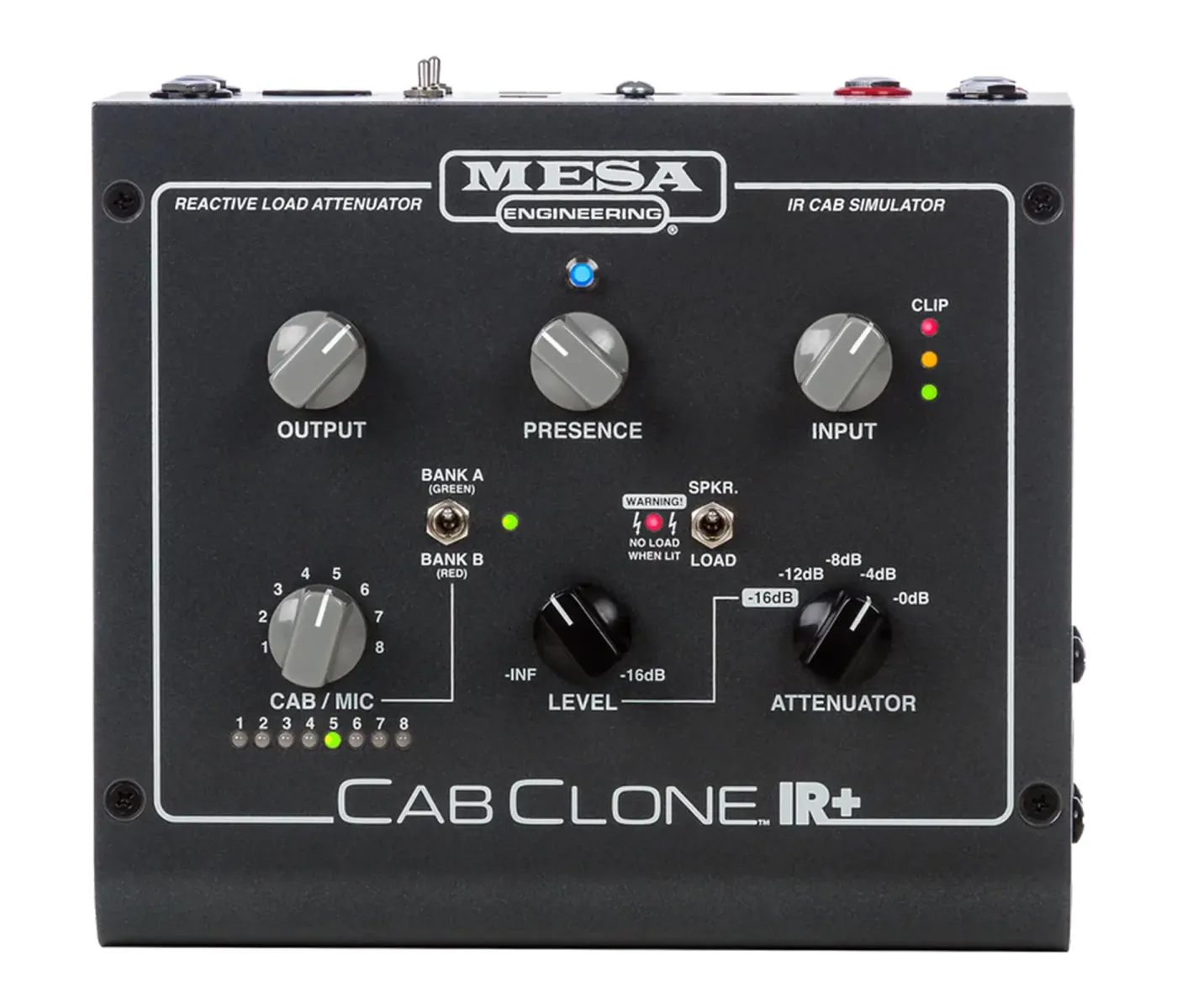 Mesa Boogie AC.CCIR8X CabClone IR Reactive Load Attenuator & IR Cab Simulator - 8ohm Mesa Boogie AC.CCIR8X CabClone IR Reactive Load Attenuator & IR Cab Simulator - 8ohm