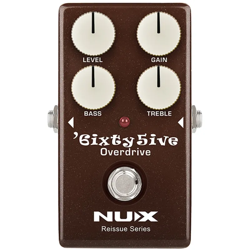 NUX 6ixty5ive Analog Over Drive Pedal Effects - 3 Years Warranty