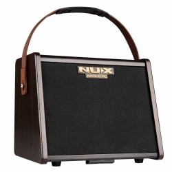 NUX AC-25 Portable Battery Operated Acoustic Guitar Amplifier - 2 Channels