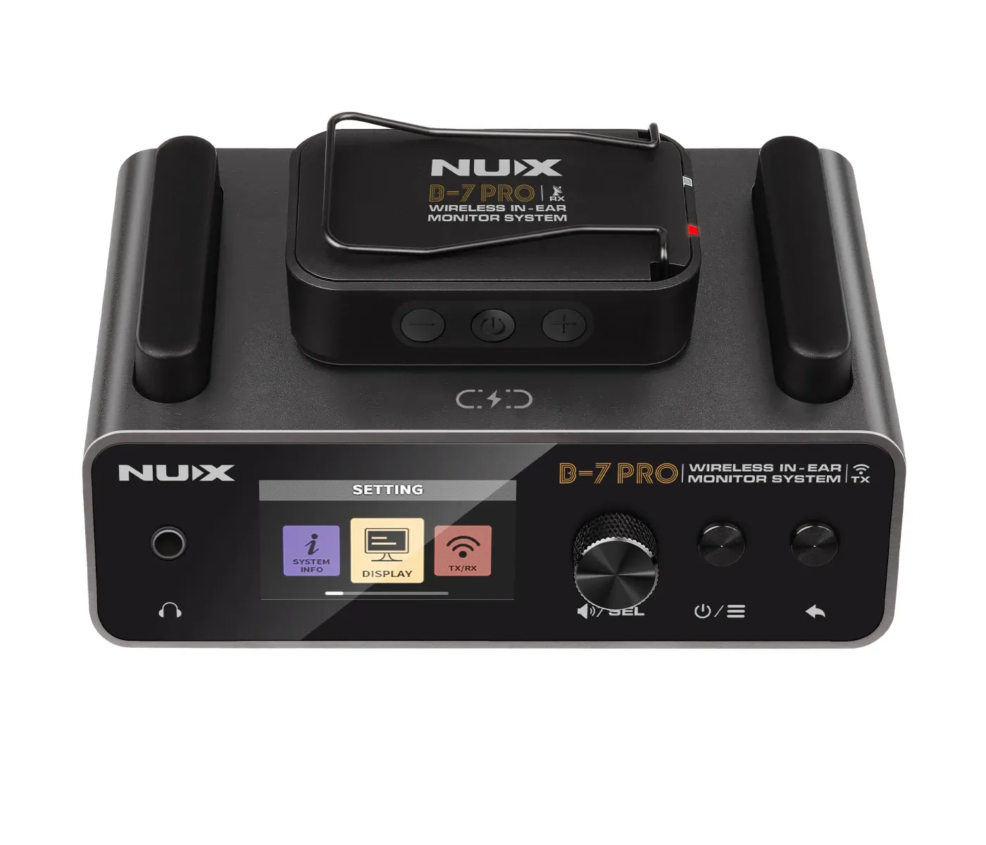NUX B-7 PRO Wireless In-ear Monitoring System 2.4GHz - 3 Years Warranty
