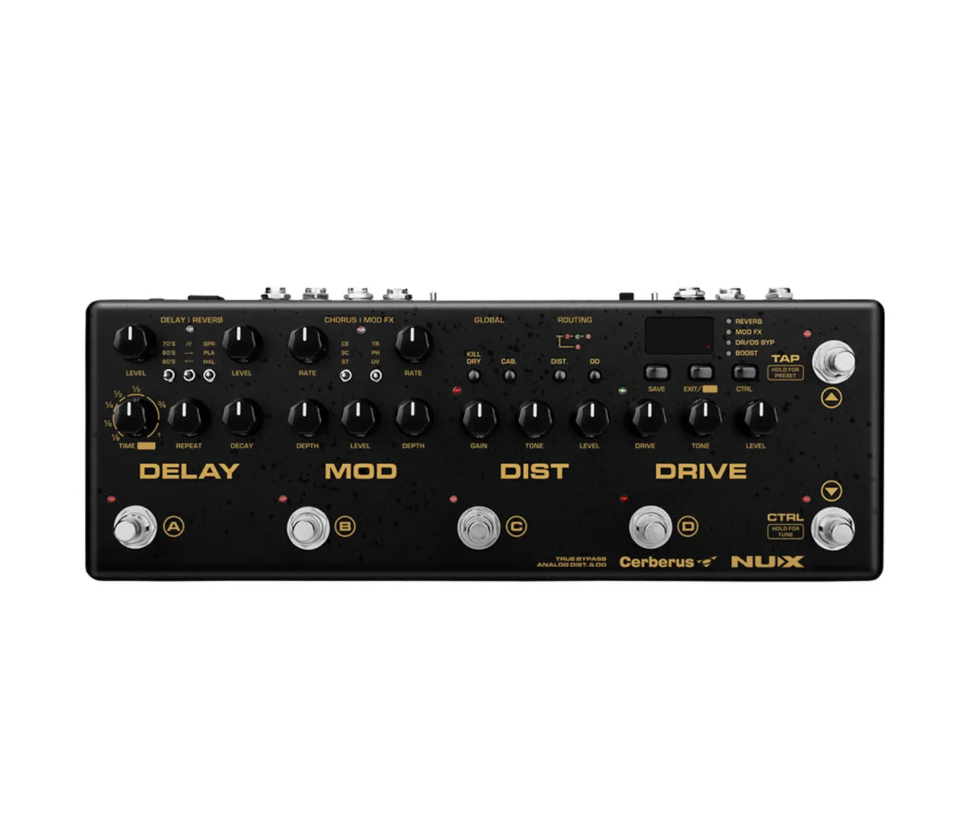 NUX Cerberus Integrated Guitar Effects & Controller - 3 Years Warranty NUX Cerberus Integrated Guitar Effects & Controller - 3 Years Warranty