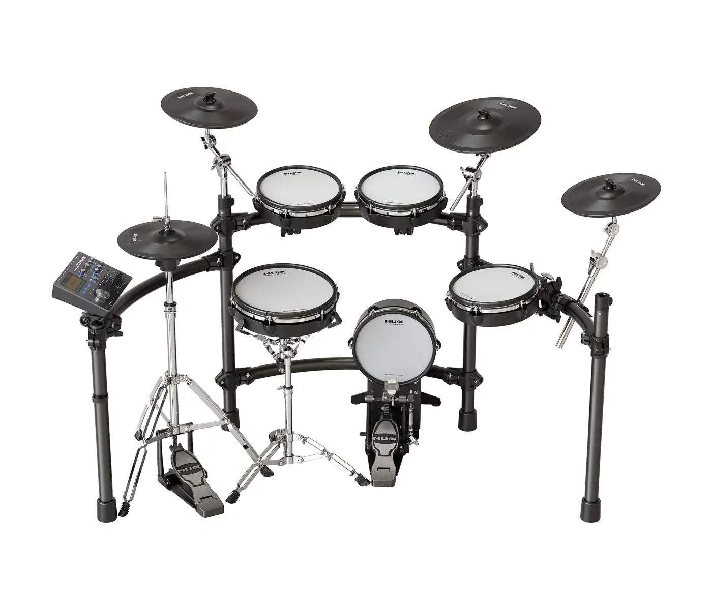 NUX DM-8 All Mesh Head Digital Drum Kit - 3 Years Warranty