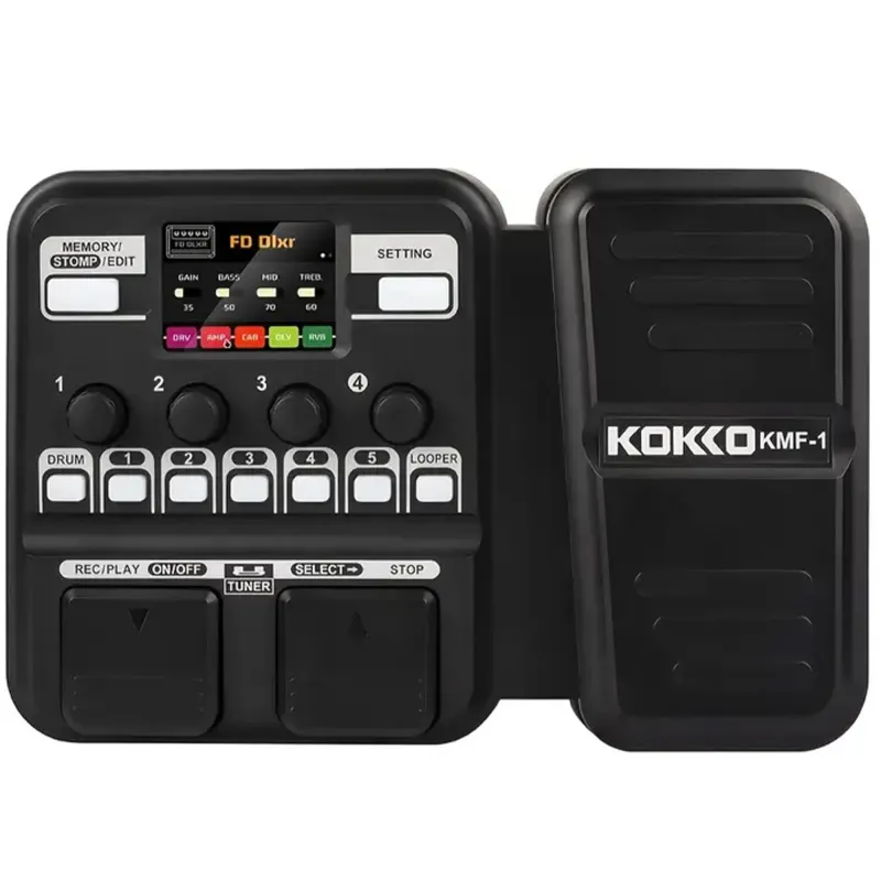 NUX KMF-1 Kokko Multi Effects Guitar Pedal User Manual - 3 Years Warranty