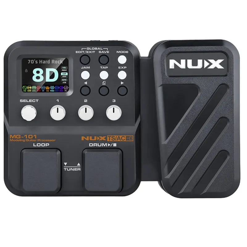 NUX MG-101 Modelling Guitar Processor - 3 Years Warranty