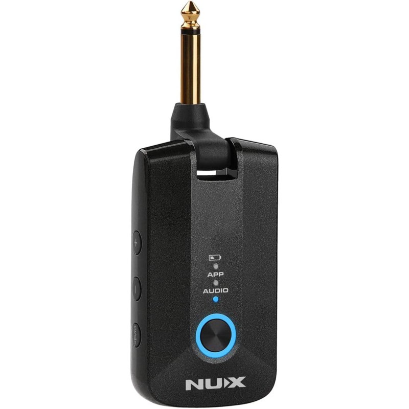 NUX MP-3Mighty Plug Pro Guitar & Bass Modeling Earphone Amplug w/ Bluetooth