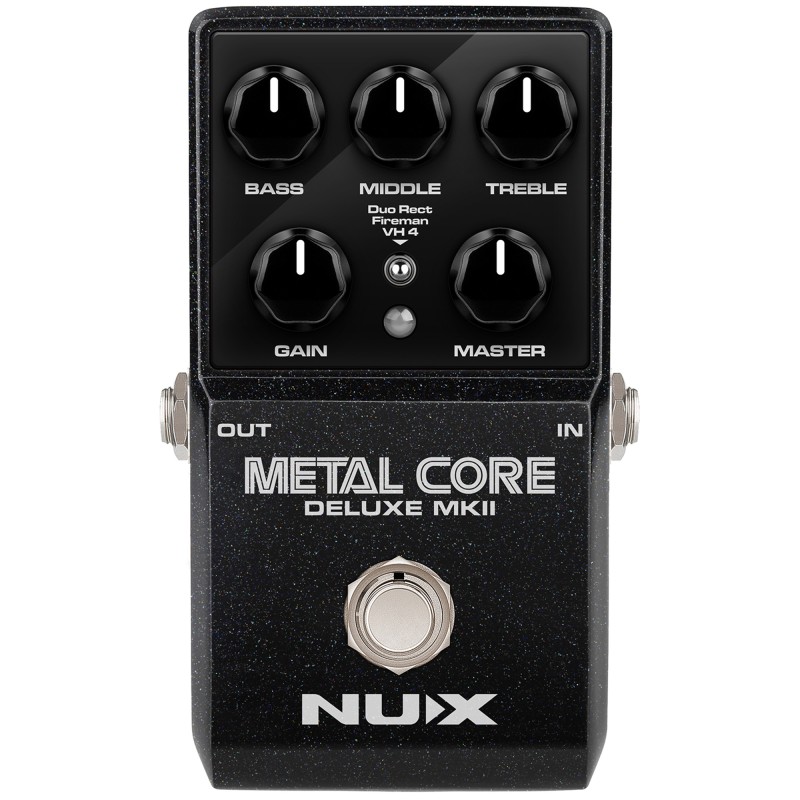 NUX Metal Core Deluxe MKII High Gain Preamp Pedal Effects