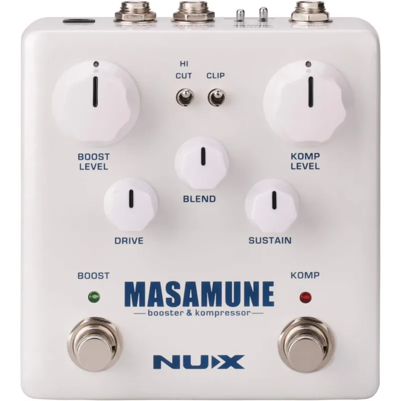 NUX NBK-5 Masamune Boost & Compressor Pedal Effects - 3 Years Warranty NUX NBK-5 Masamune Boost & Compressor Pedal Effects - 3 Years Warranty