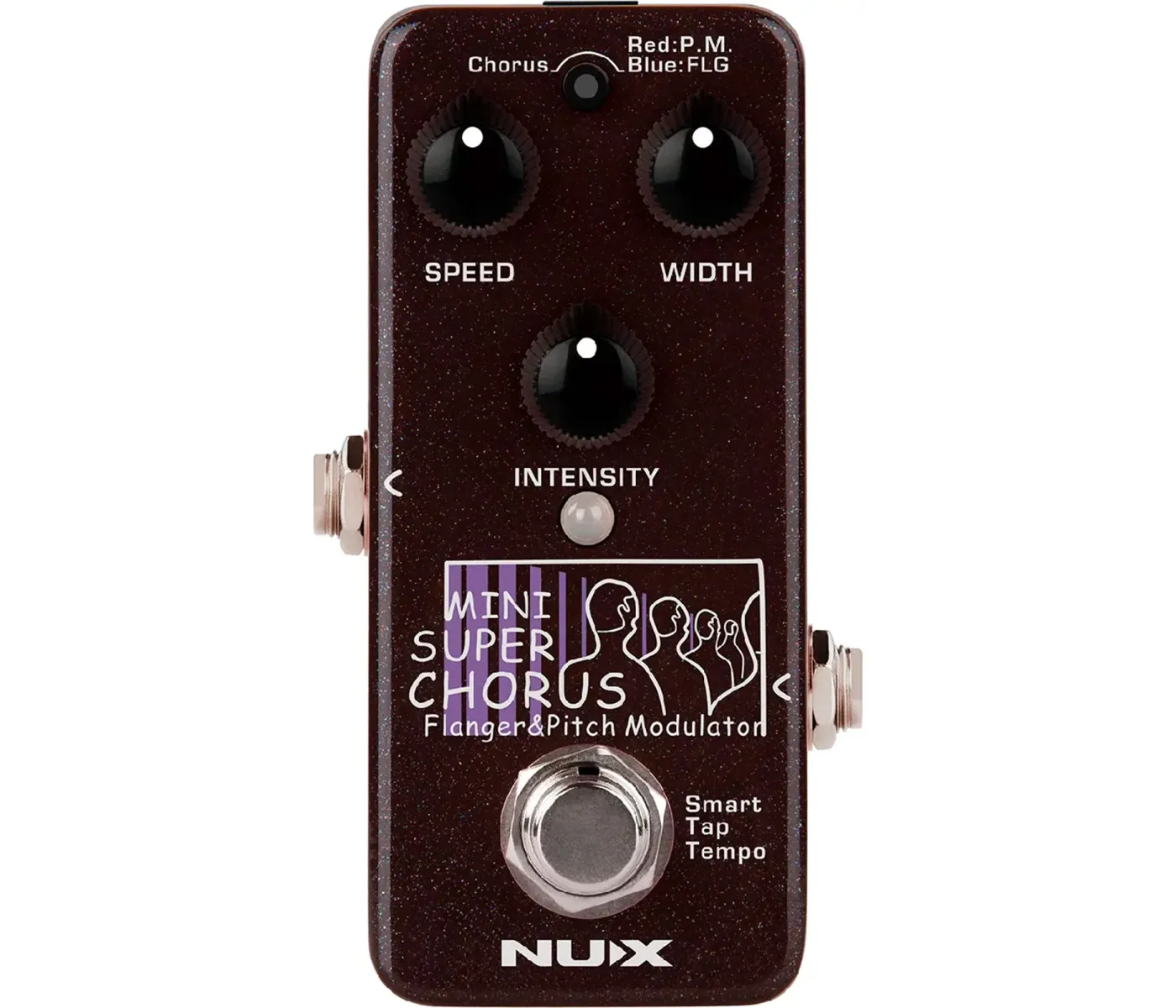 NUX NCH-5 Mini SCF Mini Super Chorus Flanger & Pitch Modulation Pedal Effects - 3 Years Warranty NUX NCH-5 Mini SCF Mini Super Chorus Flanger & Pitch Modulation Pedal Effects - 3 Years Warranty