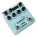 NUX NDD-6 Duo Time Dual Delay Engine - Cyan Blue - 3 Years Warranty