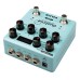 NUX NDD-6 Duo Time Dual Delay Engine - Cyan Blue - 3 Years Warranty