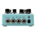 NUX NDD-6 Duo Time Dual Delay Engine - Cyan Blue - 3 Years Warranty