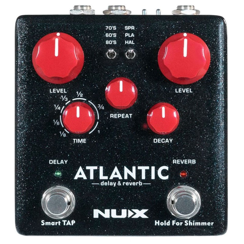 NUX NDR-5 Atlantic Delay & Reverb Pedal Effects