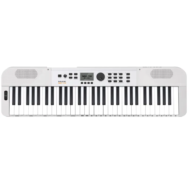 NUX NEK-110 Portable Digital Piano - White - 3 Years Warranty
