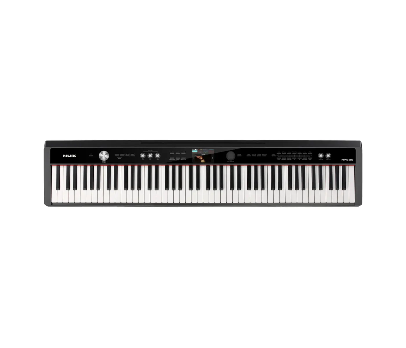 NUX NPK-20BLK Portable Digital Piano -Black - 3 Years Warranty