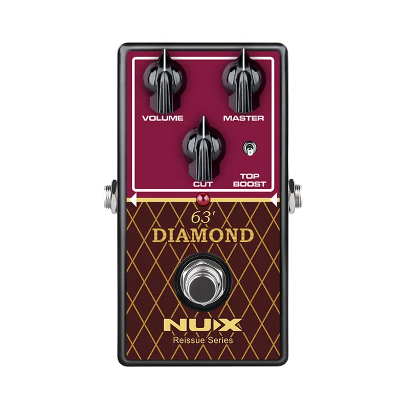 NUX NRO-6 63'Diamond Over Drive Pedal Effects - 3 Years Warranty