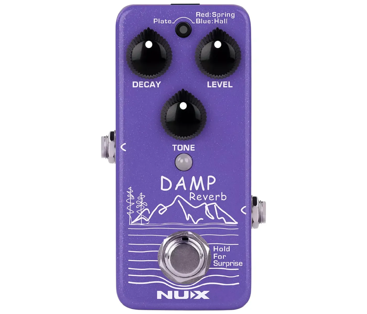 NUX NRV-3 Damp Mini Reverb Pedal Effects - 3 Years Warranty
