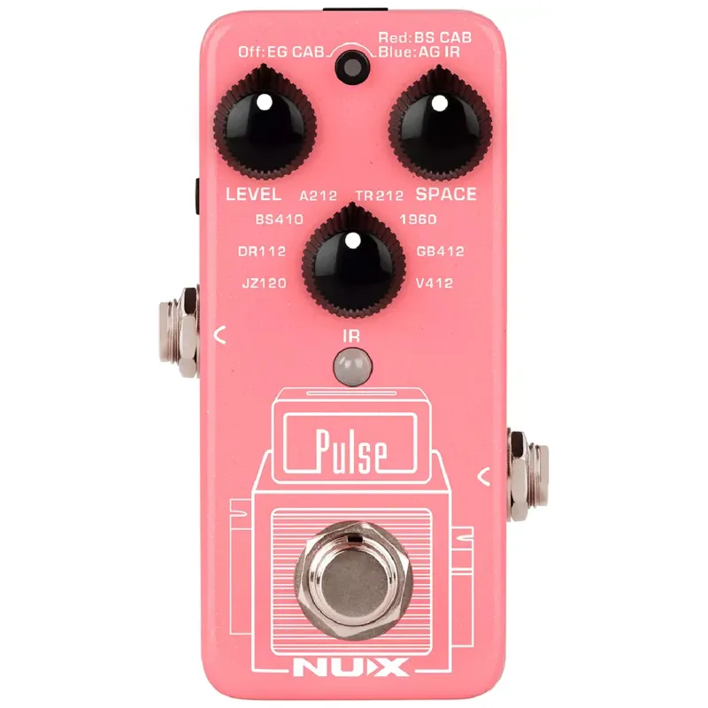 NUX NSS-4 Pulse Mini IR Loader Pedal Effects - 3 Years Warranty