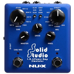 NUX Solid Studio NSS-5 IR & Power Amp Simulator Pedal Effects