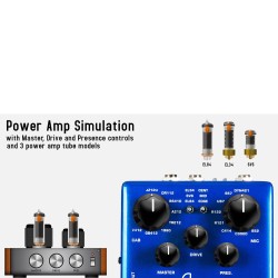 NUX Solid Studio NSS-5 IR & Power Amp Simulator Pedal Effects