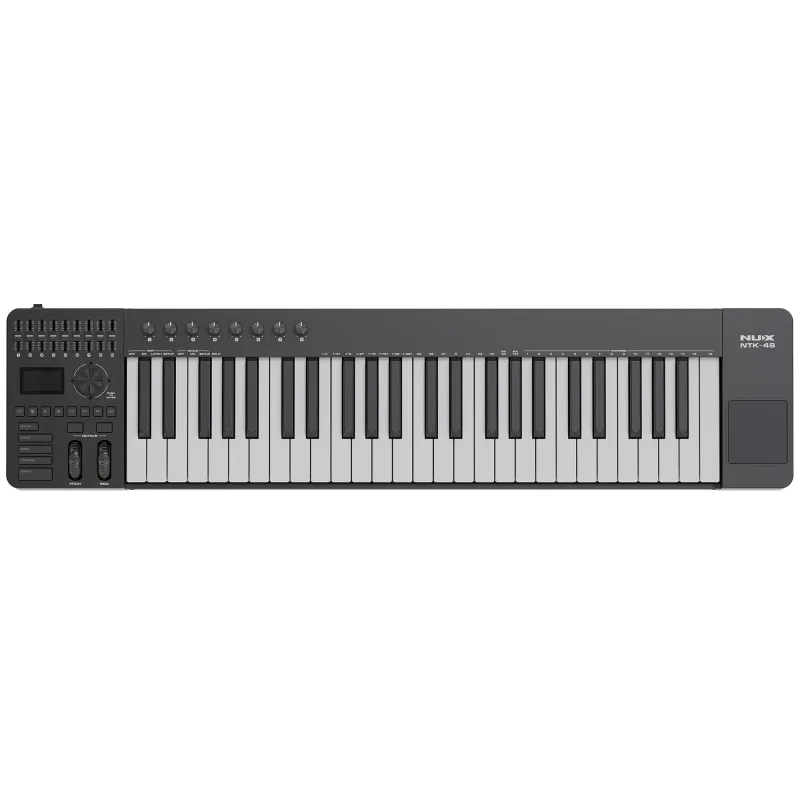 NUX NTK-49 Midi Keyboard Controller - Black - 3 Years Warranty NUX NTK-49 Midi Keyboard Controller - Black - 3 Years Warranty