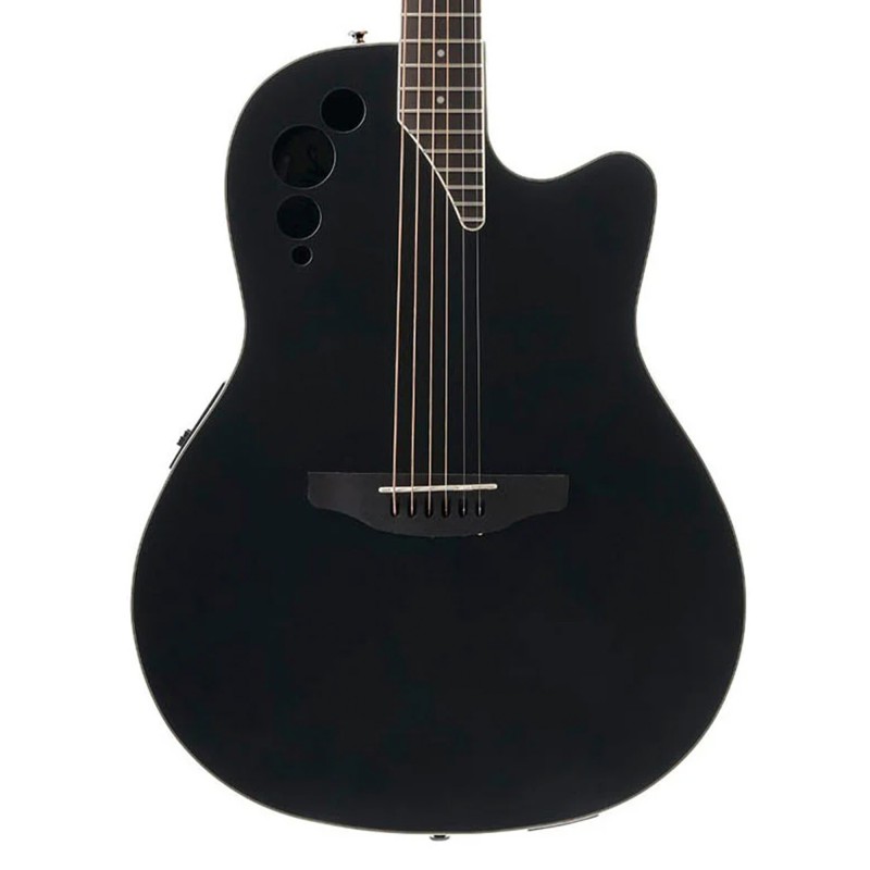 Ovation AE44-5S Applause Mid Depth Acoustic-Electric Guitar - Black