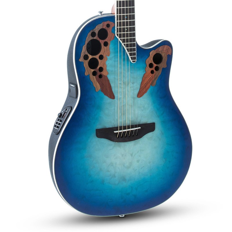 Ovation CE48P-RG-G Celebrity Elite Super Shallow Acoustic-Electric Guitar - Regal to Natural