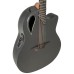 Ovation MD80-NWT-G Adamas E Mid-Depth Contour Cutaway Acoustic-Electric Guitar - Black