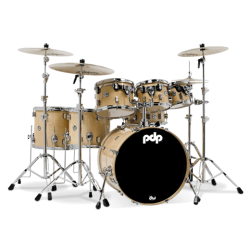 PDP Drums PDCM2217NA Concept Maple 7-Pieces Shell Pack Drumset - Natural Lacquer - Without Cymbals