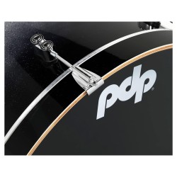 PDP Drums PDCM2217SB Concept Maple 7-Pieces Shell Pack Drumset - Silver To Black - Without Cymbals