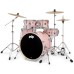 PDP Drums Mainstage 5 Pieces Drumset with Hardware and Paiste Cymbals - Pale Rose