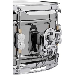 PDP Drums PDSN0612BNCR Concept Metal Snare - Black Nickel Over Steel - 6-inch x 12-inch