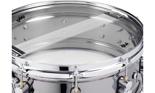 PDP Drums PDSN0612BNCR Concept Metal Snare - Black Nickel Over Steel - 6-inch x 12-inch