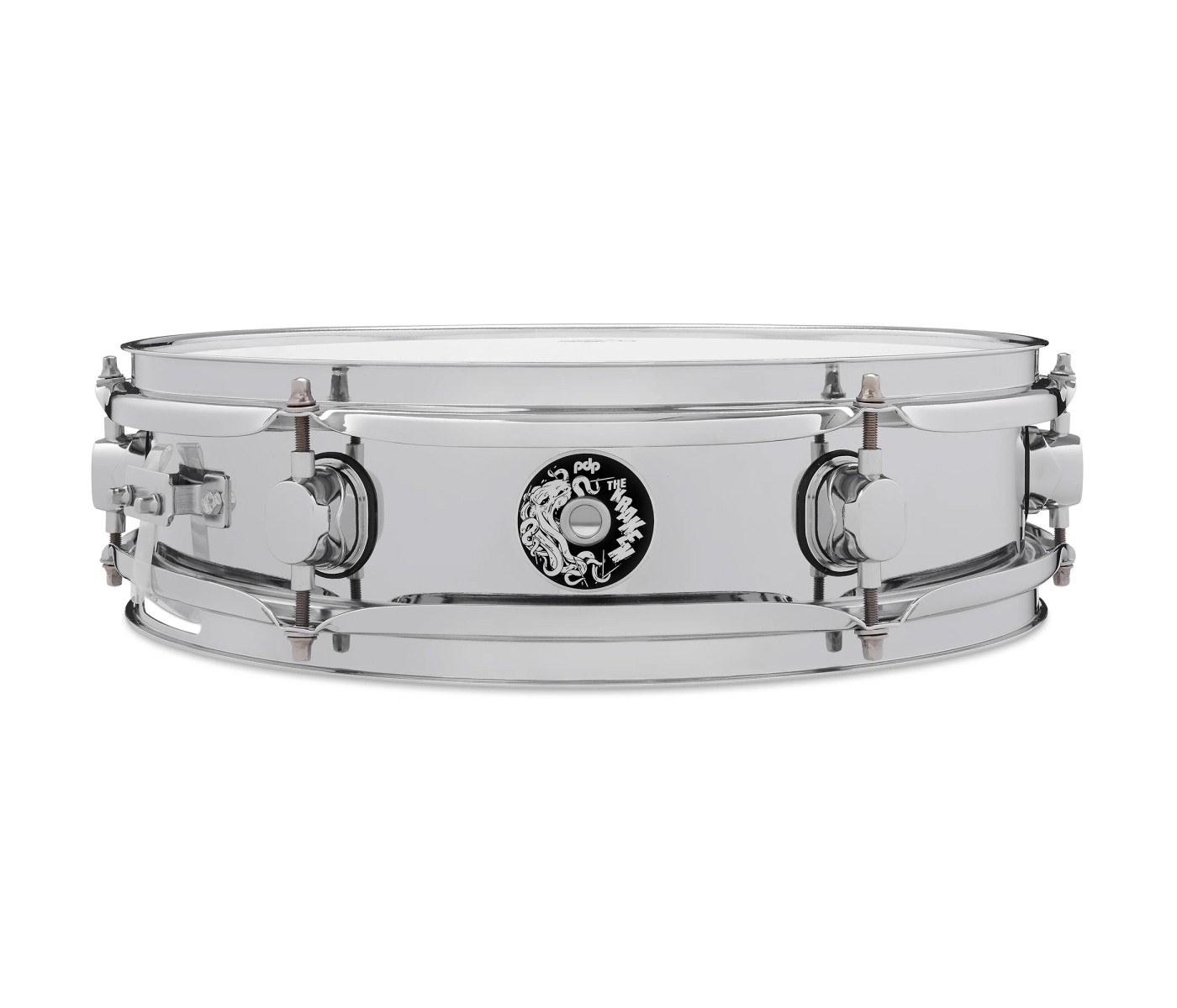 PDP The Kraken Piccolo Snare Drum Polished Chrome - 3.5 inches x 13 inch