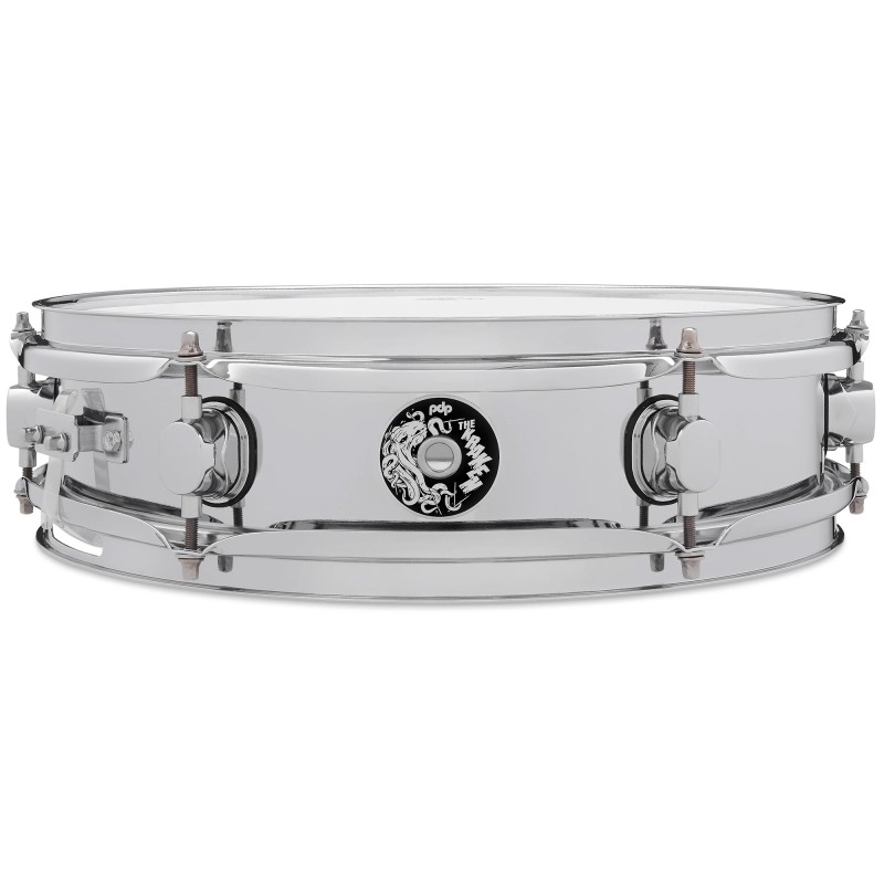 PDP The Kraken Piccolo Snare Drum Polished Chrome - 3.5 inches x 13 inch