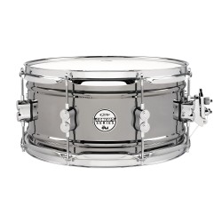 PDP Drums PDSN6513BNCR  Concept Series Black Nickel Over Steel Snare Drum - 6.5-inch x -13inch