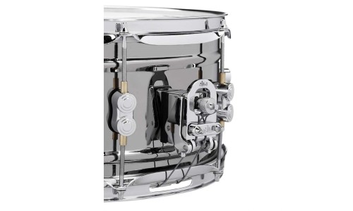 PDP Drums PDSN6513BNCR  Concept Series Black Nickel Over Steel Snare Drum - 6.5-inch x -13inch