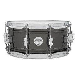 PDP Drums PDSN6514BNCR Concept Metal Snare - Black Nickel - 6.5-inch x 14-inch