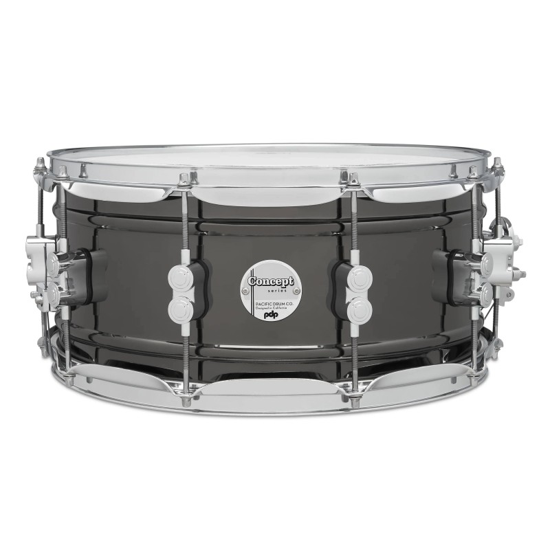 PDP Drums PDSN6514BNCR Concept Metal Snare - Black Nickel - 6.5-inch x 14-inch